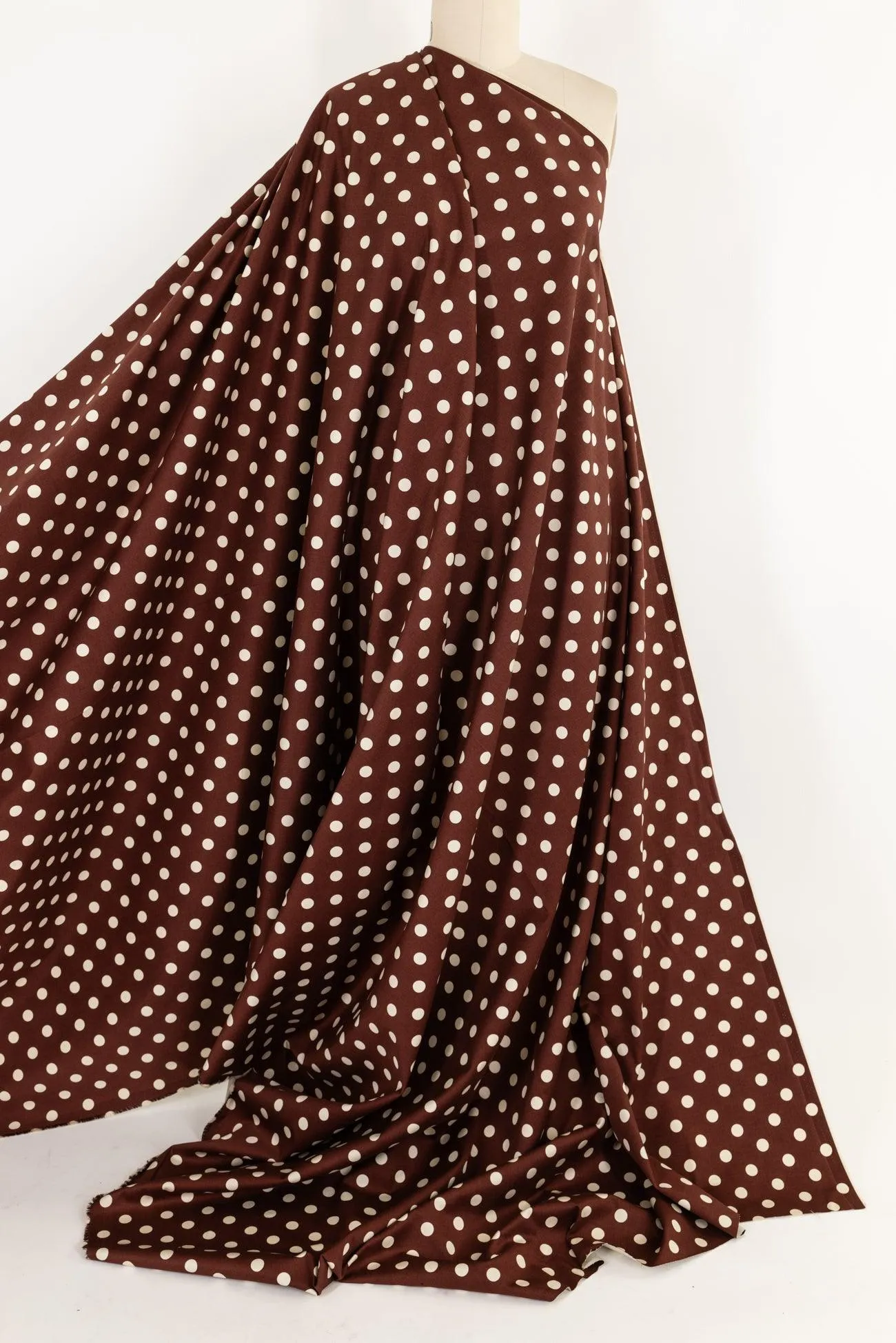 Henna Dots Japanese Cotton Stretch Woven - ENDCUT