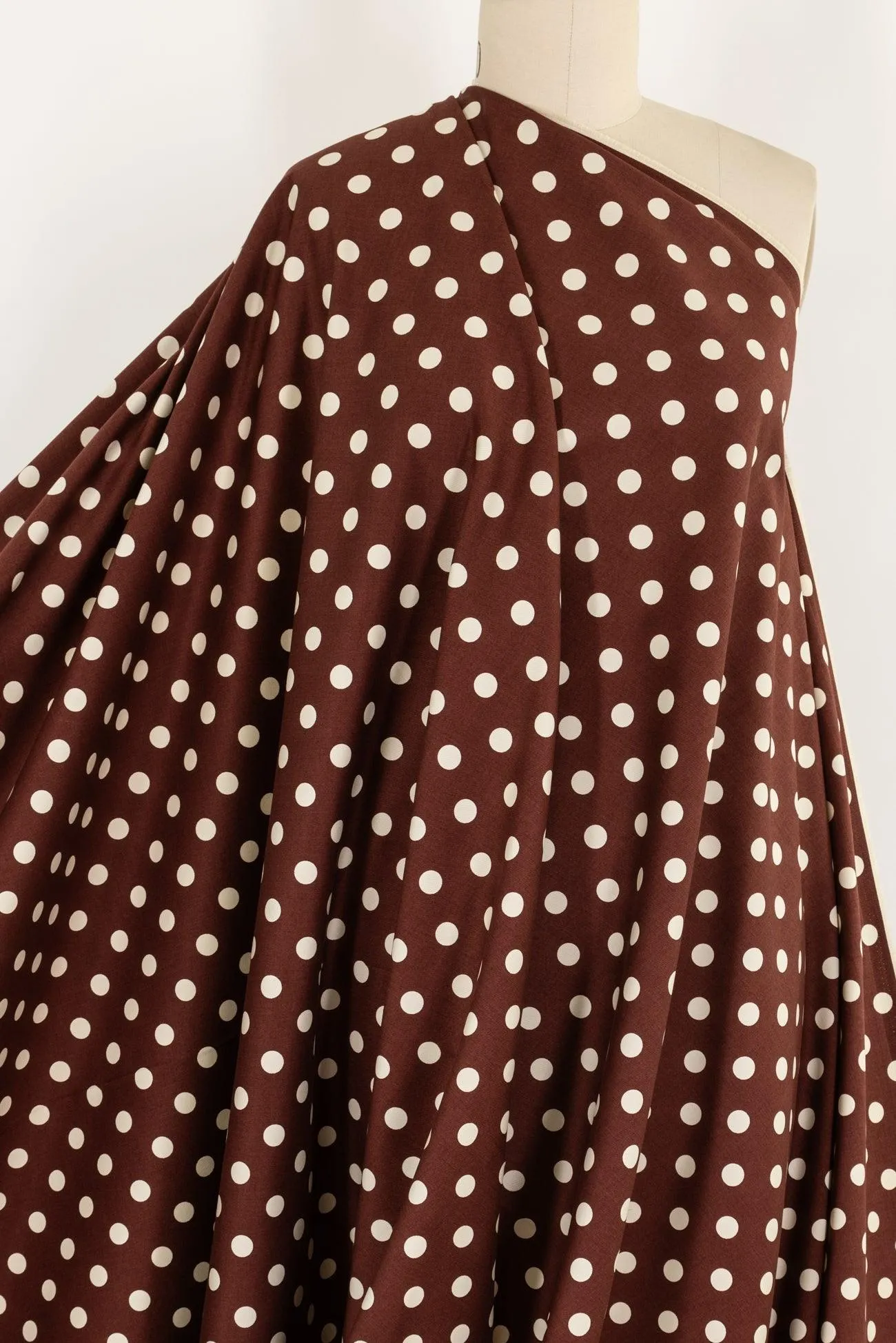 Henna Dots Japanese Cotton Stretch Woven - ENDCUT