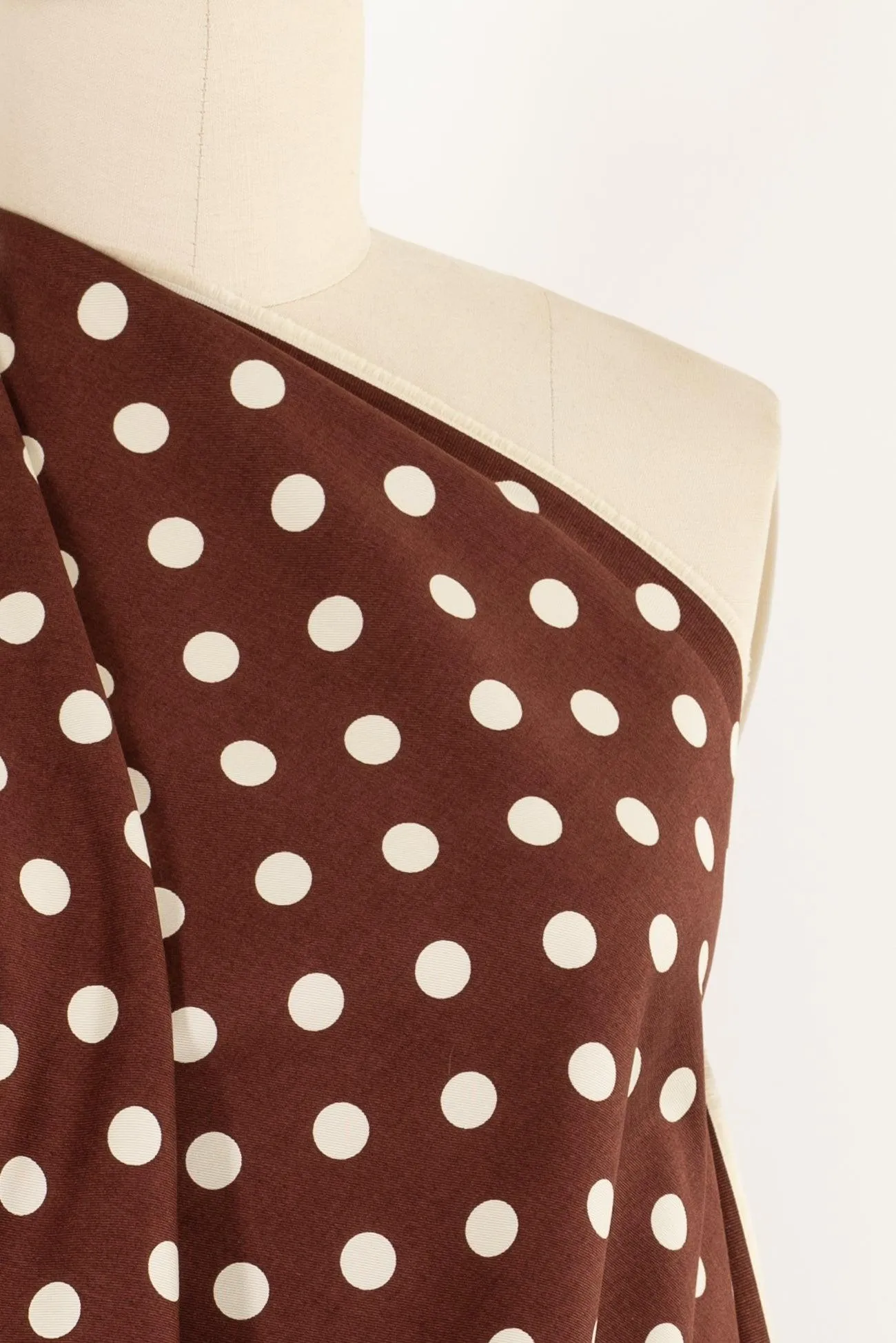 Henna Dots Japanese Cotton Stretch Woven - ENDCUT