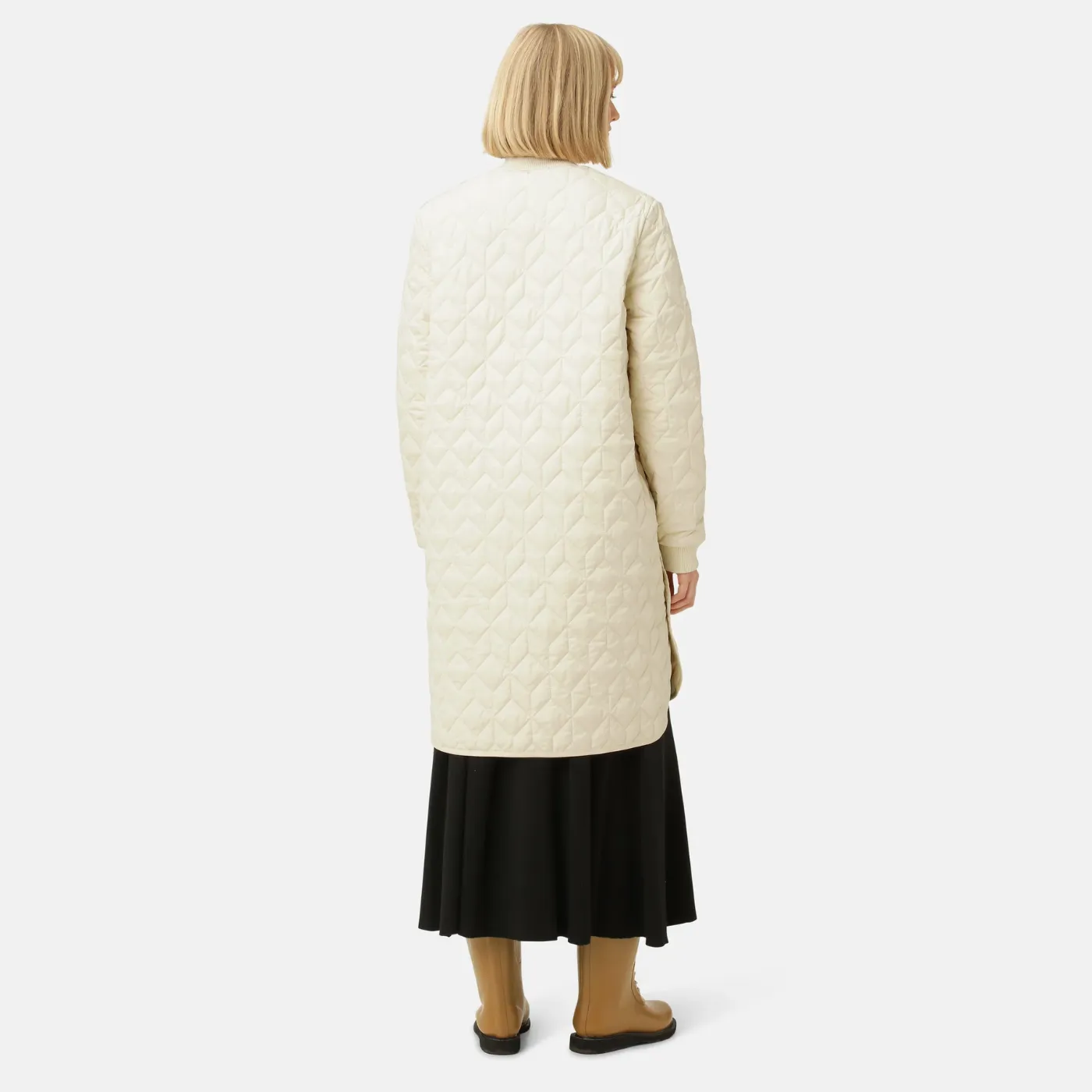 Ilse Jacobsen Art06 Quilted Coat | Sand