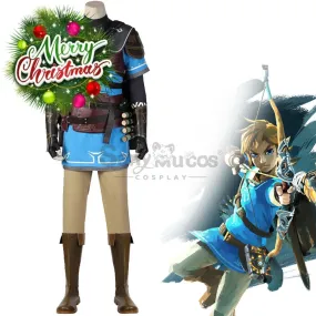 【In Stock】Game The Legend of Zelda Cosplay Link Zelda Cosplay Costume