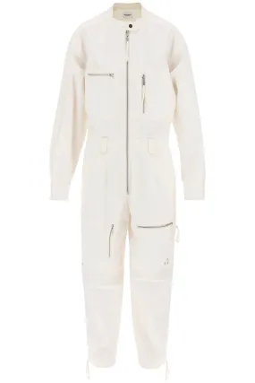 ISABEL MARANT ETOILE Organic Cotton Workwear Jumpsuit for Women | SS24 Collection