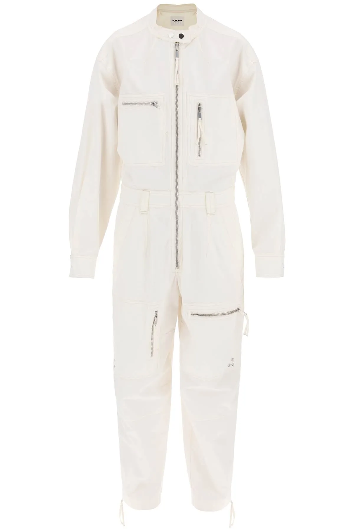 ISABEL MARANT ETOILE Organic Cotton Workwear Jumpsuit for Women | SS24 Collection