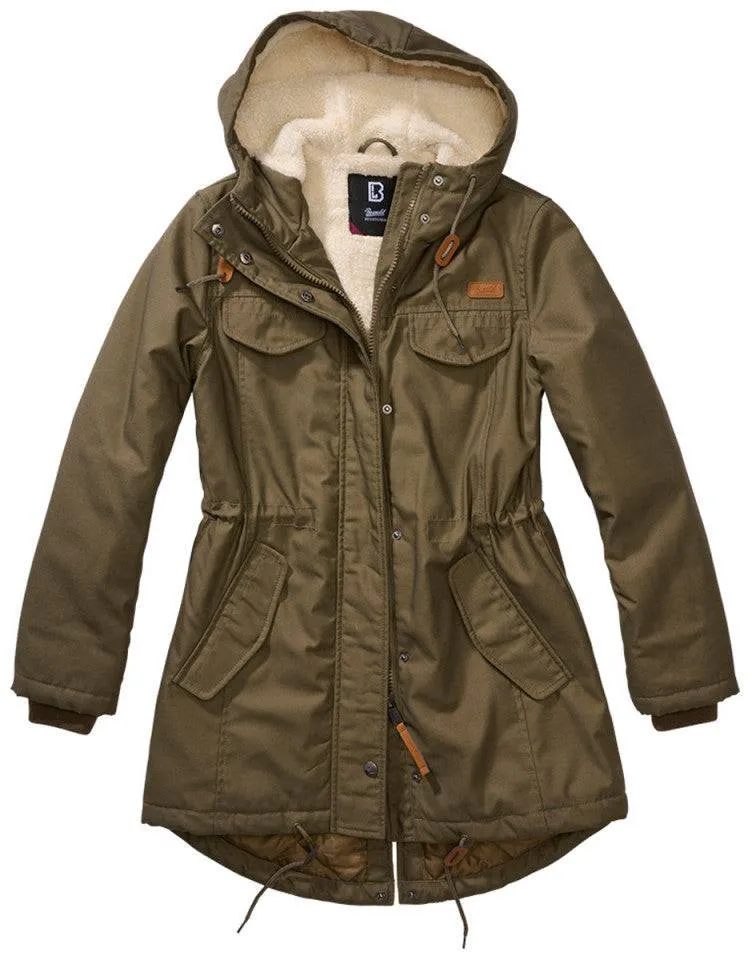 Jacheta Dama Marsh Lake Parka Oliv