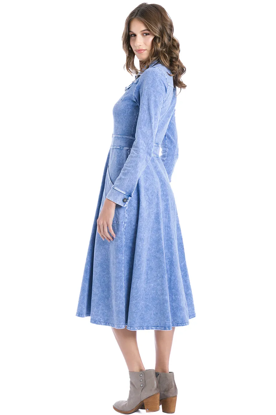 Jean Coat Dress