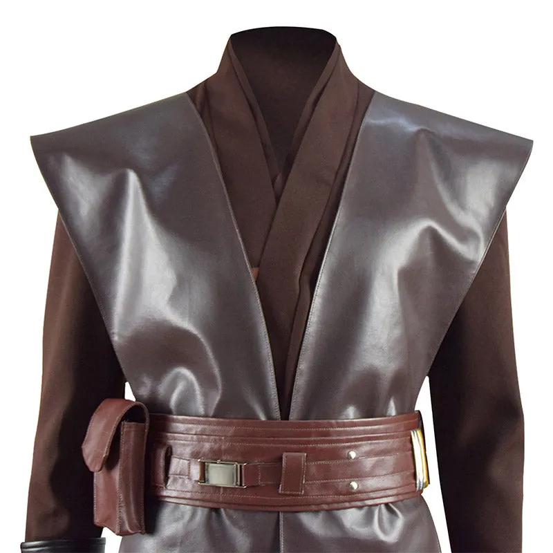 Jedi Anakin Skywalker Cosplay Star Wars Costume Halloween Party Outfit