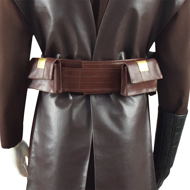 Jedi Anakin Skywalker Cosplay Star Wars Costume Halloween Party Outfit