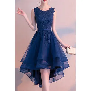 Ketty More Women Round Neck Beautifull Lace Dress-KMWDC3423