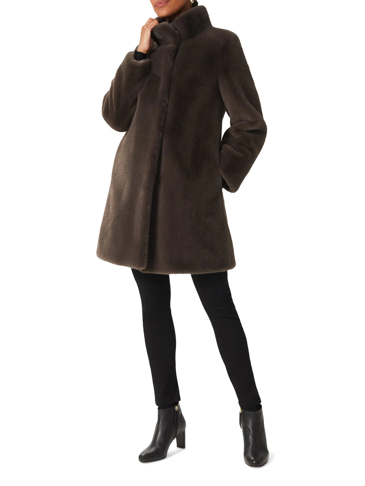 Maddox Faux Fur Coat