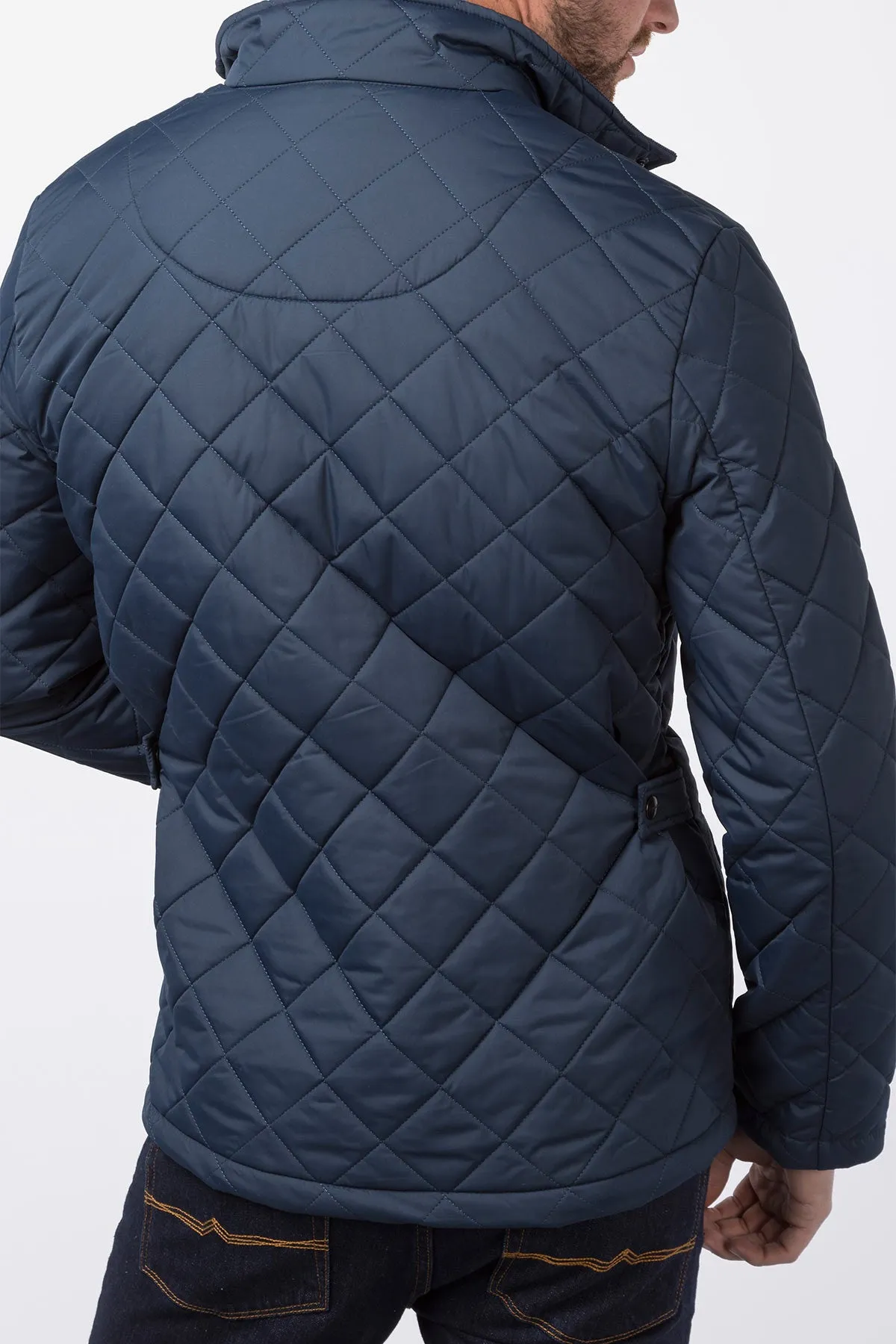 Men's Diamond Quilted Jacket - Wetherby