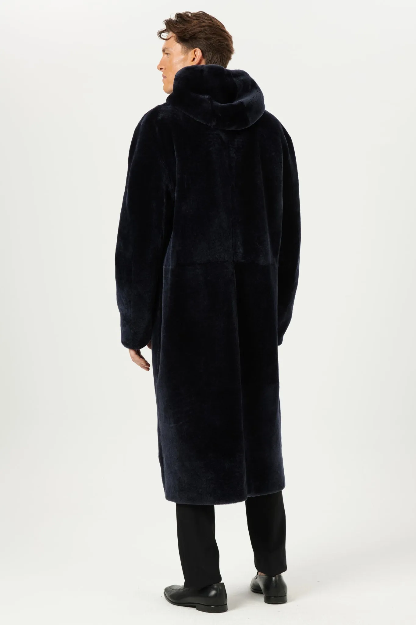 Men's Select Shearling Lamb Reversible Parka