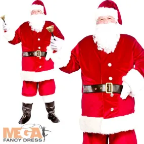 Men's Ultimate Deluxe Santa Claus Father Christmas Costume