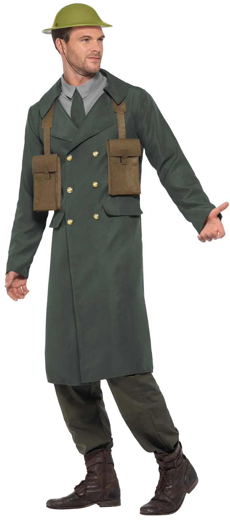 Men's WW2 British Military Officer Costume