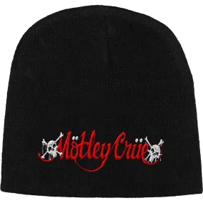 Motley Crue Unisex Beanie Hat: Dr Feelgood Logo