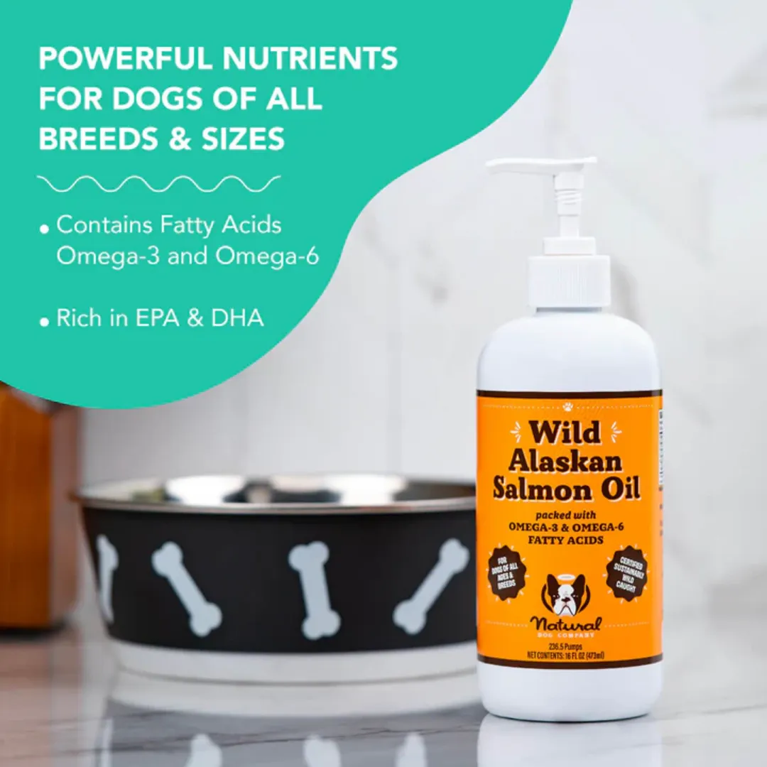 Natural Dog Company Wild Alaskan Salmon Oil