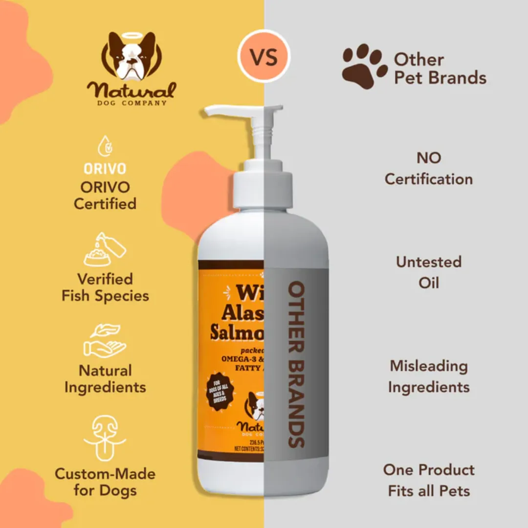 Natural Dog Company Wild Alaskan Salmon Oil