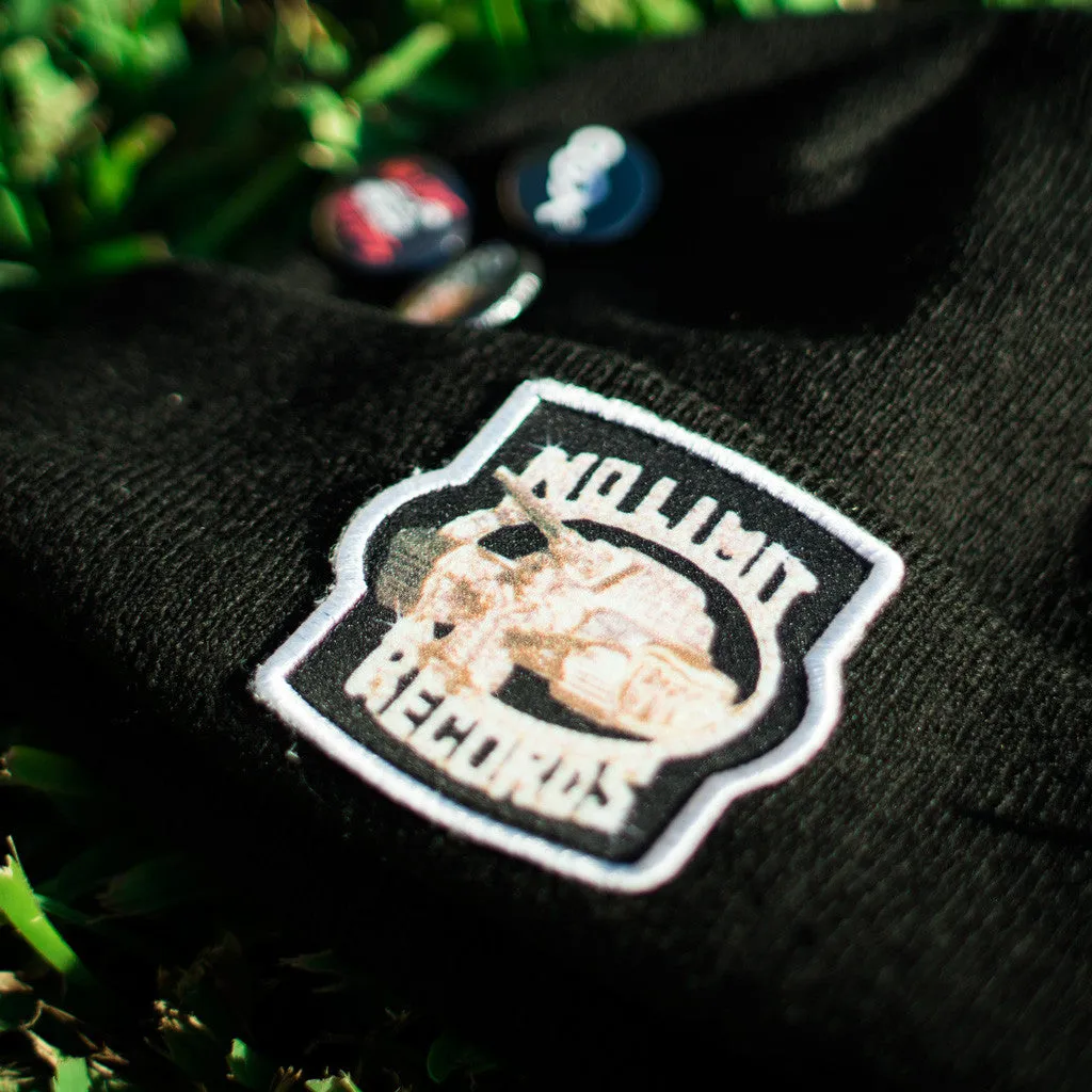 No Limit Soldier Custom Hip Hop Patch Beanie with Pins Black