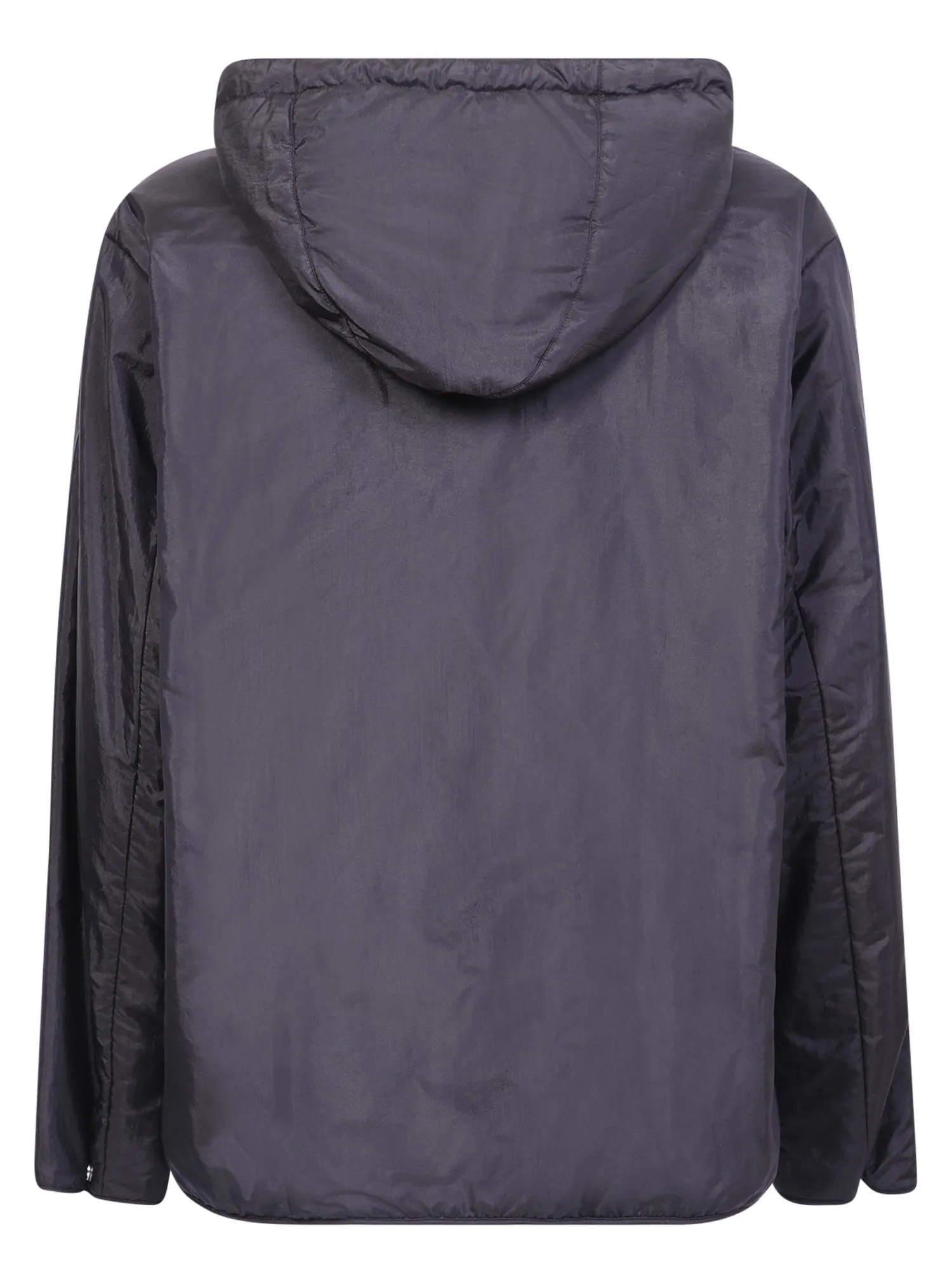 Nylon dark blue parka