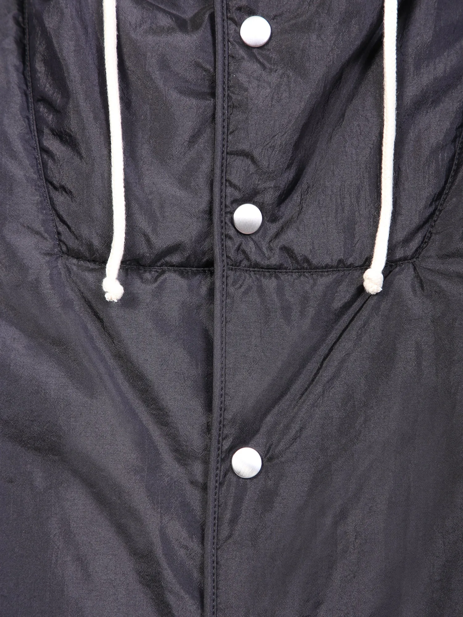 Nylon dark blue parka