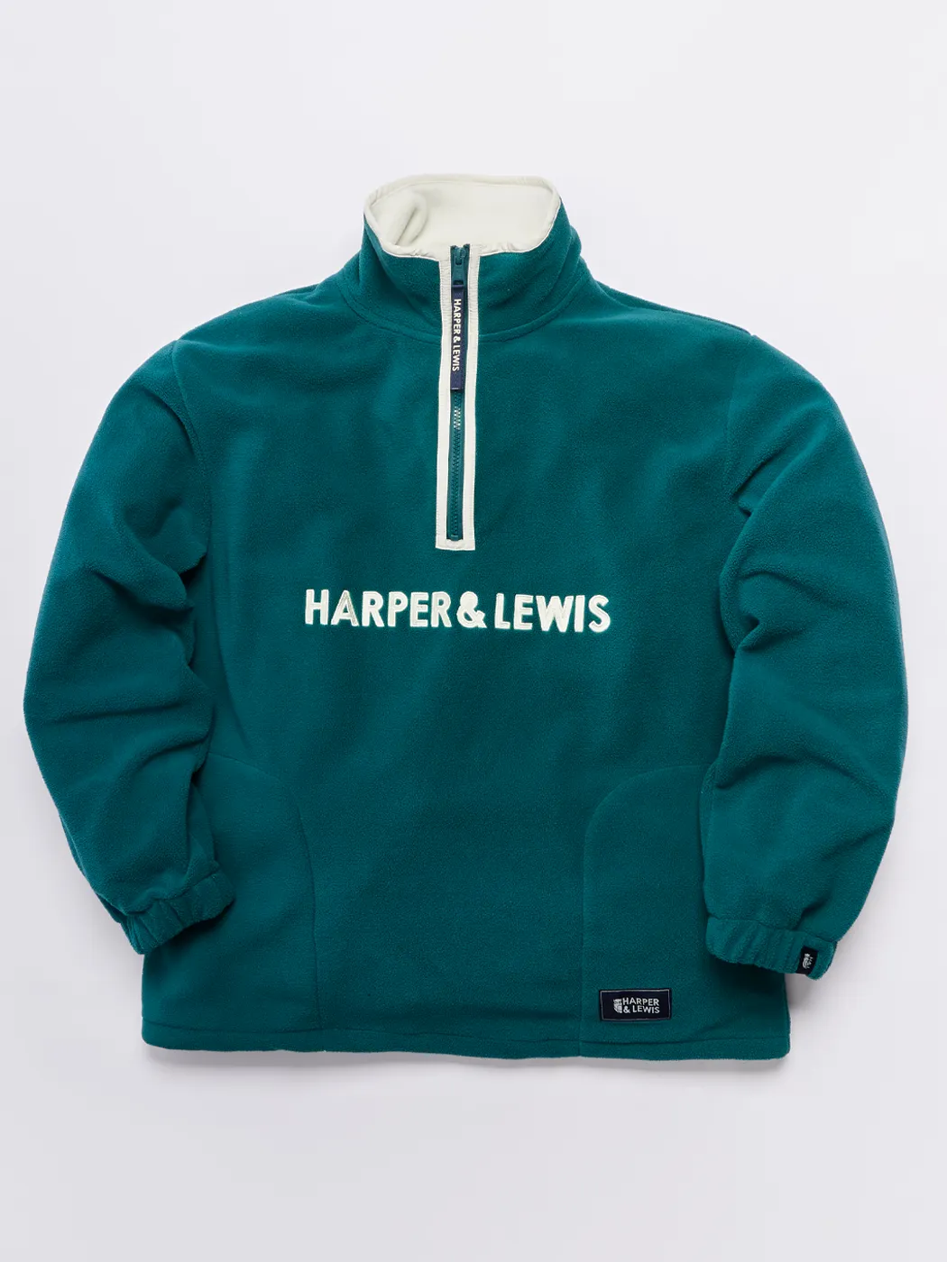 Ocean 1/4 Zip Fleece Dark Green