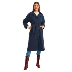 OXXO -  Belted Oversize Trench Coat