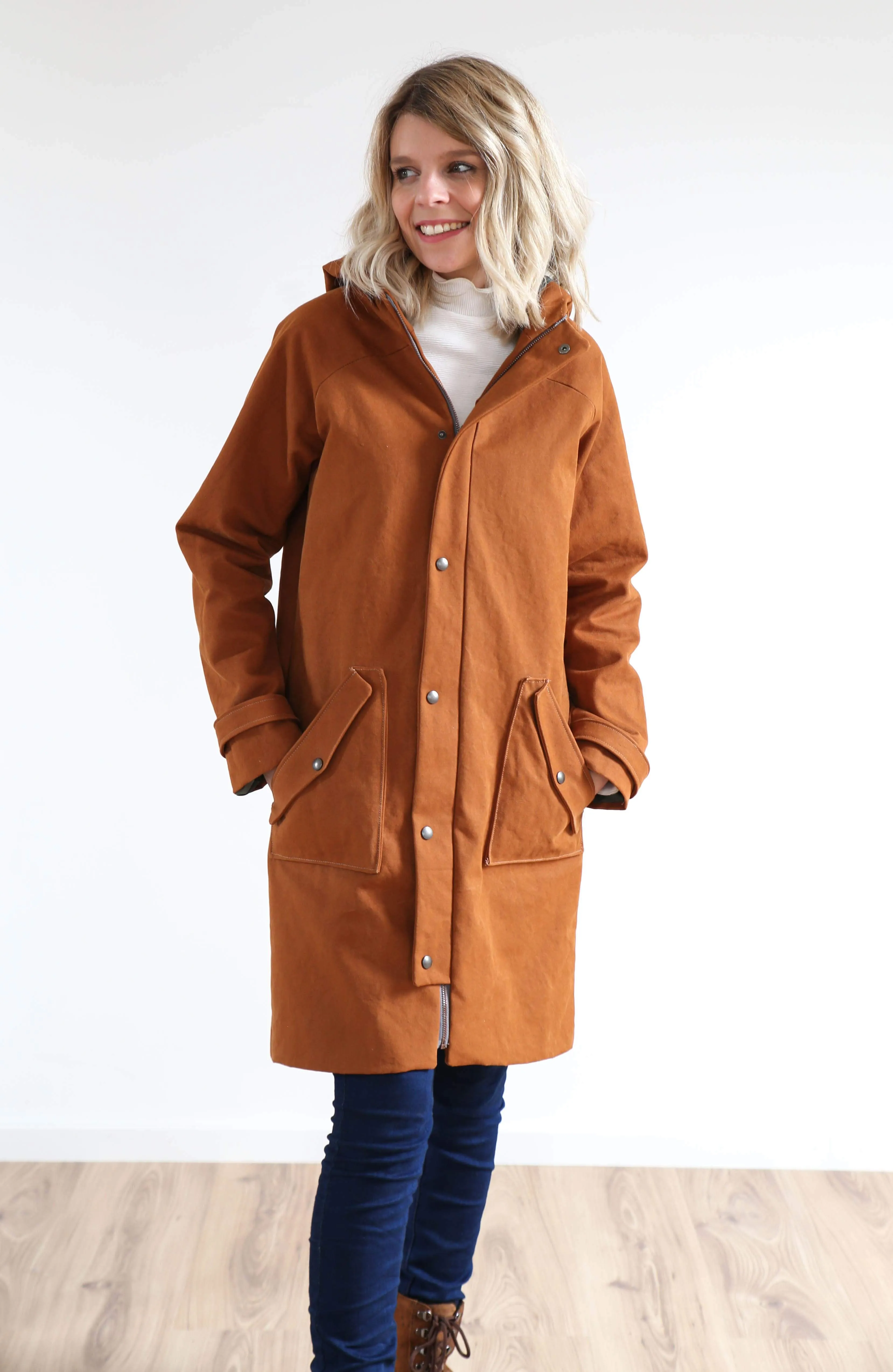 Papierschnittmuster Parka Grace