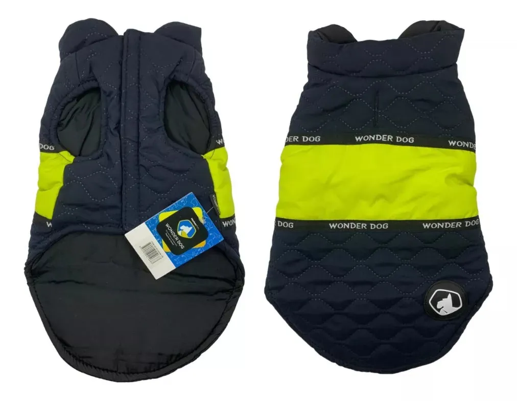 Parka Diamond Para Mascotas Azul Y Verde Talla Xs