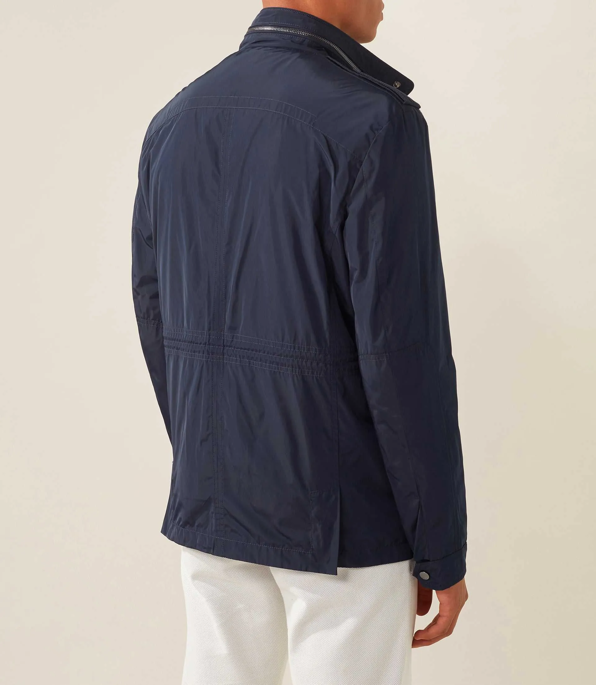 Parka multipoches marine "Kala"