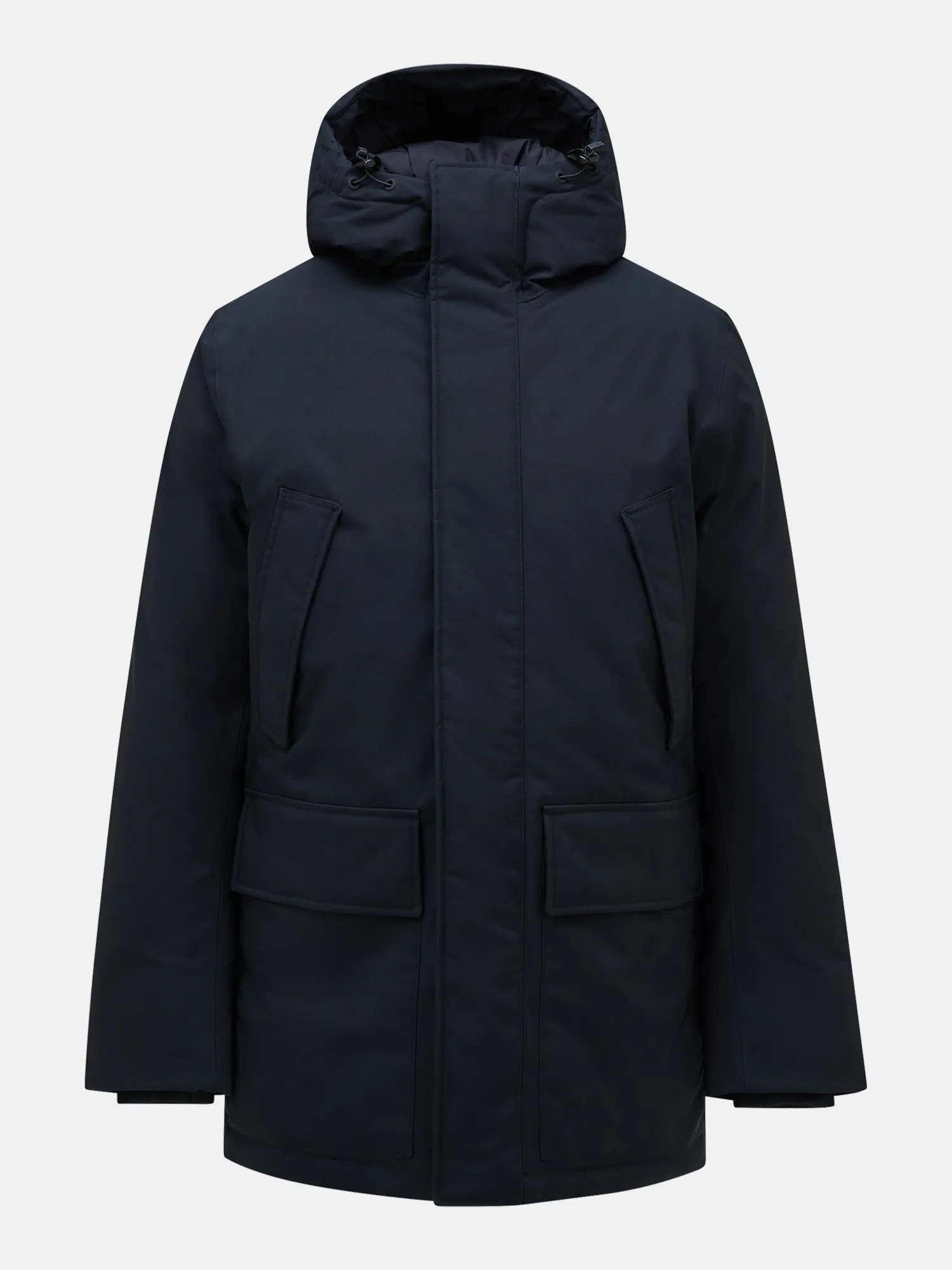 PEAK PERFORMANCE M Ground Parka-BLACK infinity teel