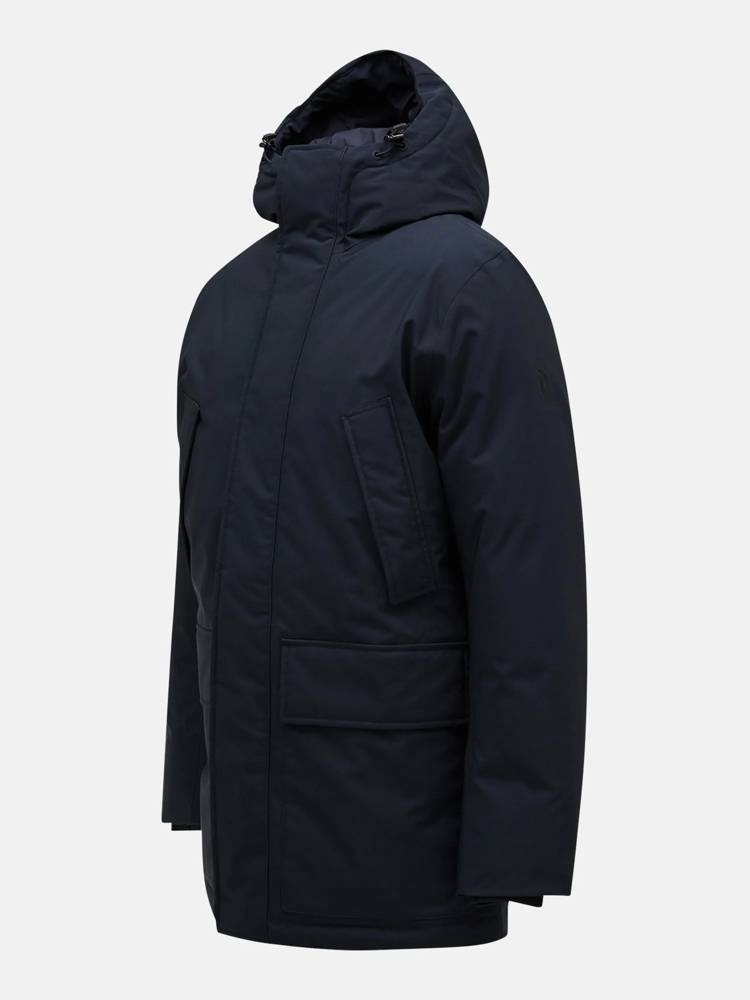 PEAK PERFORMANCE M Ground Parka-BLACK infinity teel