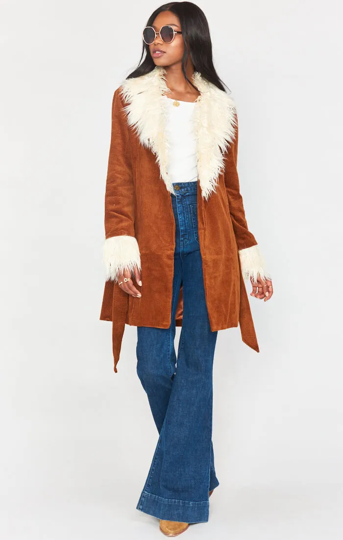 Penny Lane Coat ~ Sienna Corduroy