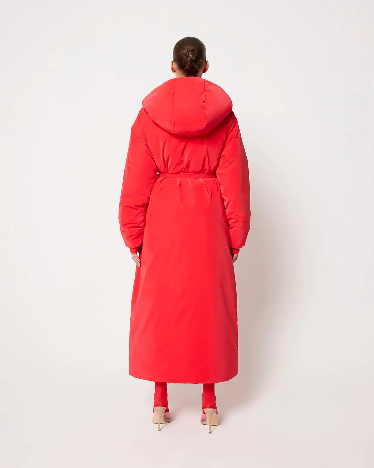 Puffer Coat | Scarlet