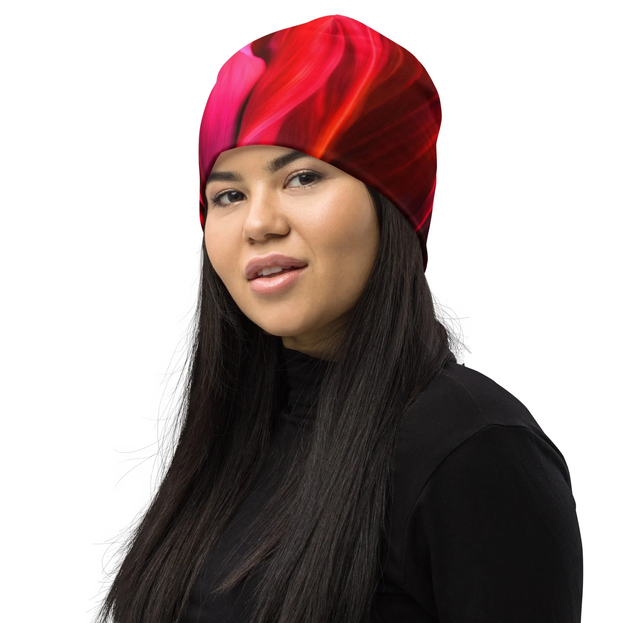 "Red Ti Leaf" Beanie