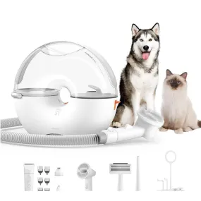 S1 Pro Pet 8-in-1 Grooming Vacuum Kit For Dogs & Cats