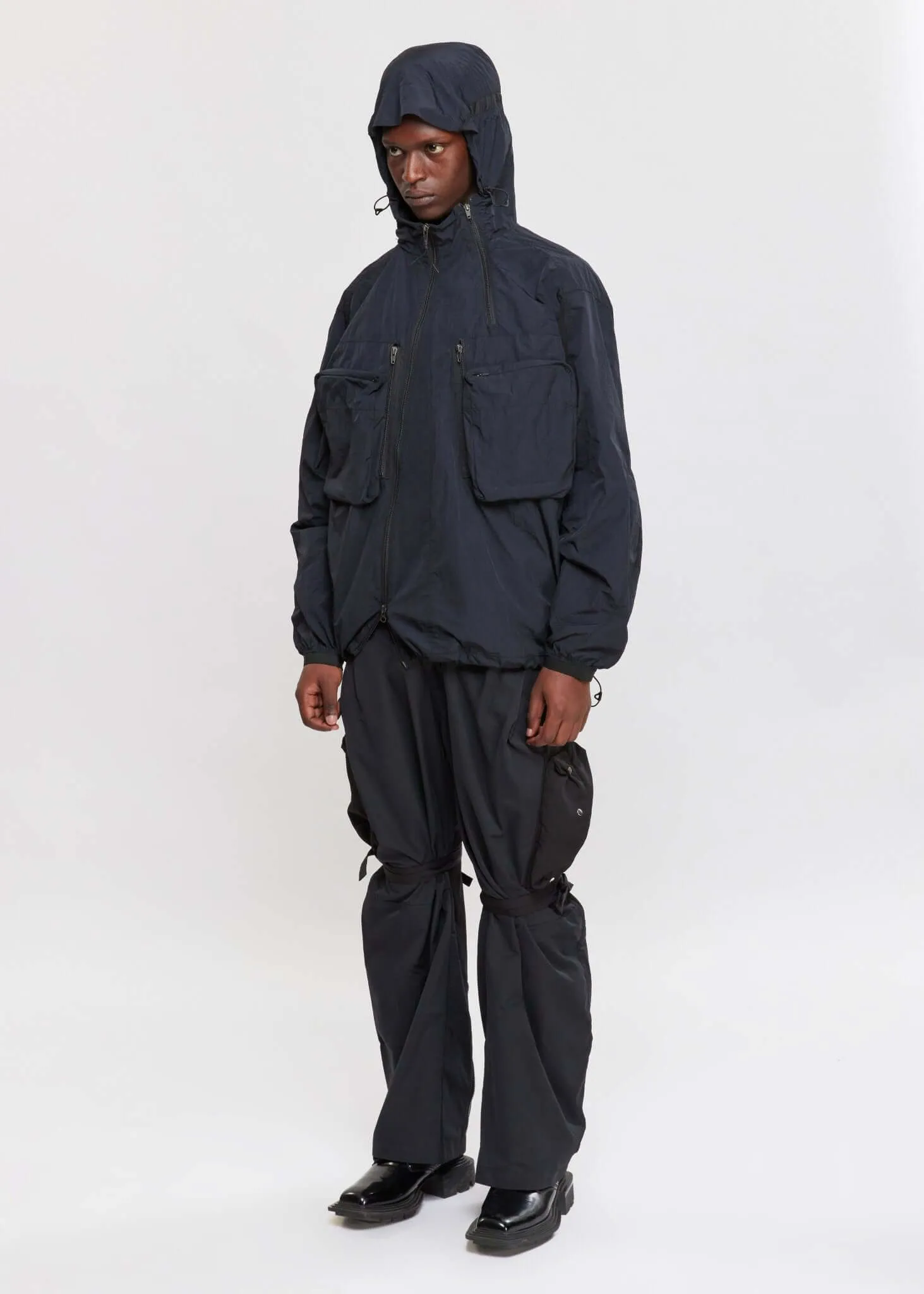 Smock Covert Paneled Parka