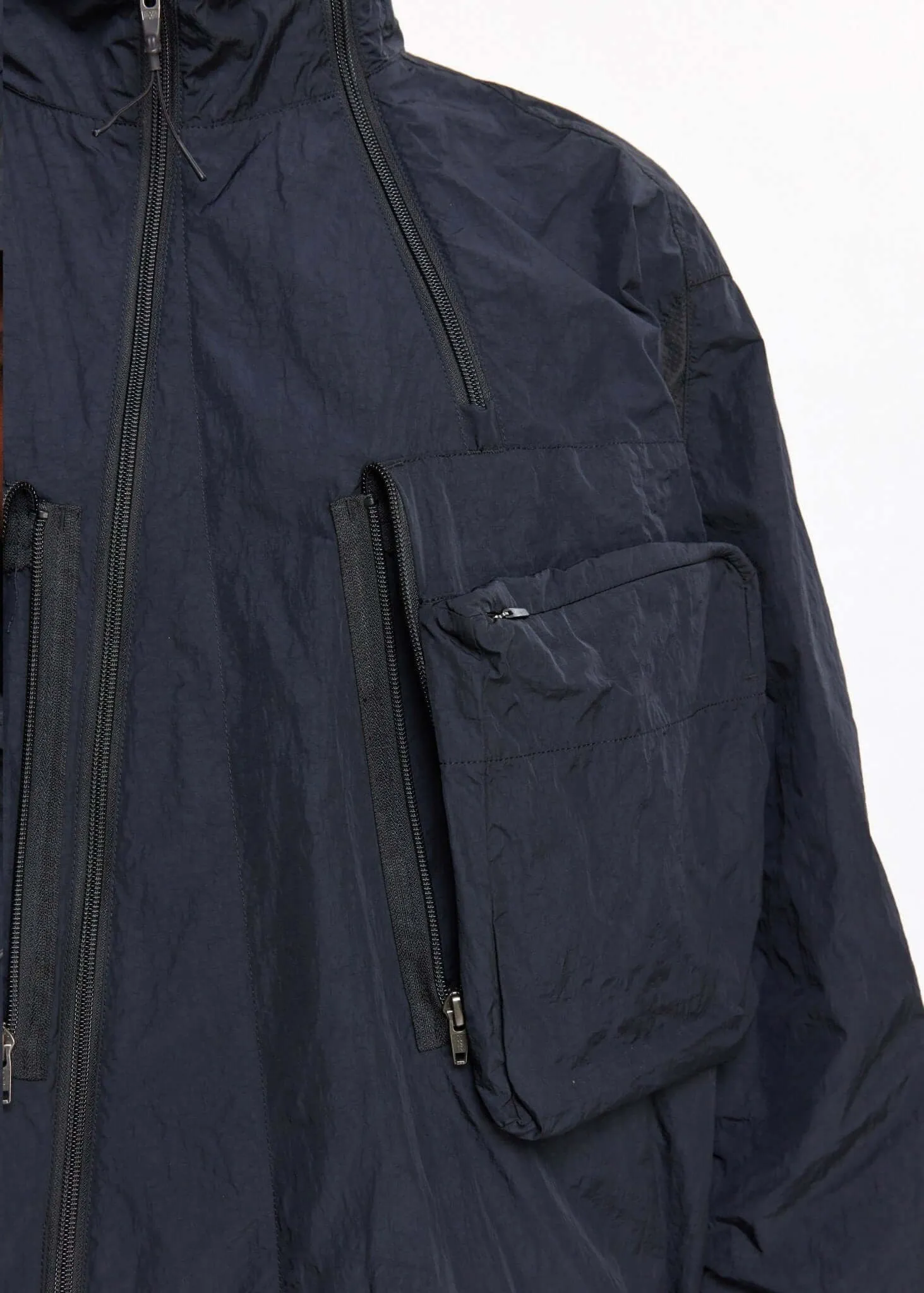 Smock Covert Paneled Parka