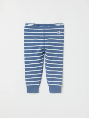 Striped Organic Baby Leggings