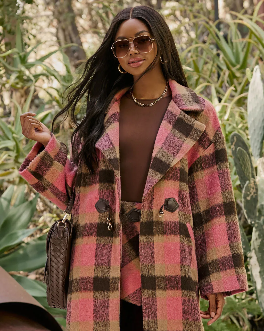 Sylvester Plaid Coat