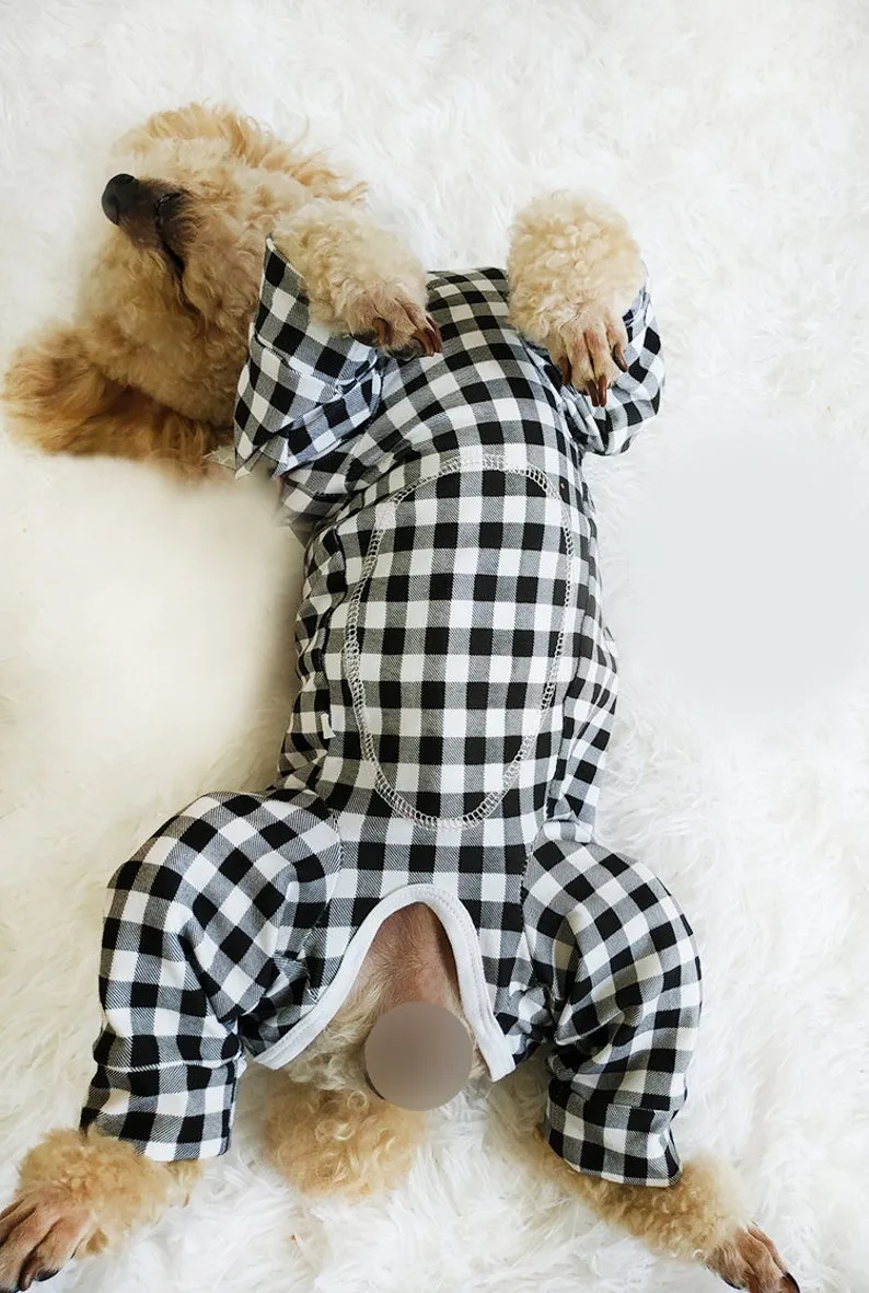 Tailor-Made Recovery Pajamas Surgical jumpsuit for Small to Big Dog up to 100lbs