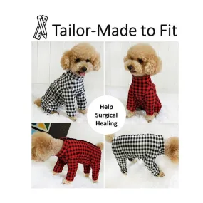 Tailor-Made Recovery Pajamas Surgical jumpsuit for Small to Big Dog up to 100lbs