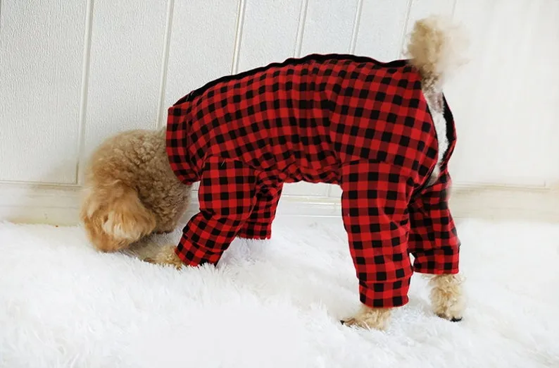 Tailor-Made Recovery Pajamas Surgical jumpsuit for Small to Big Dog up to 100lbs