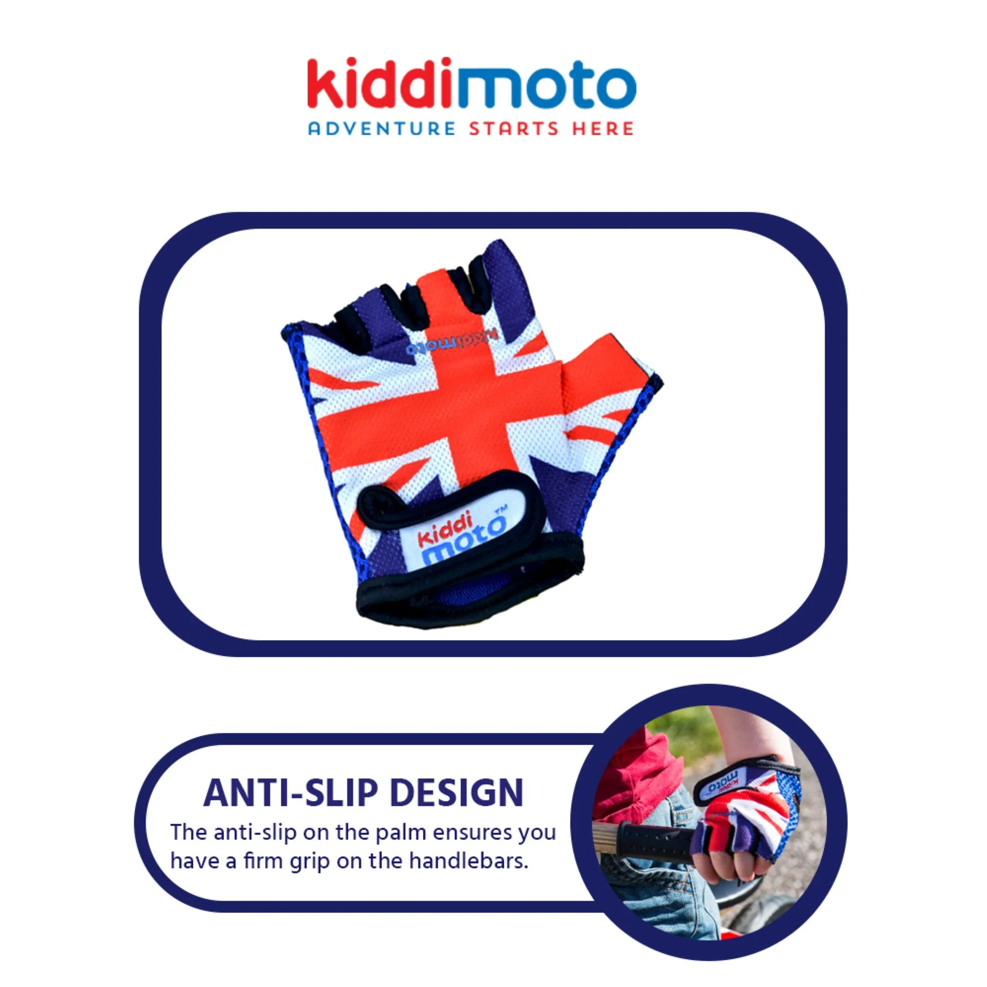 Union Jack Cycling Gloves