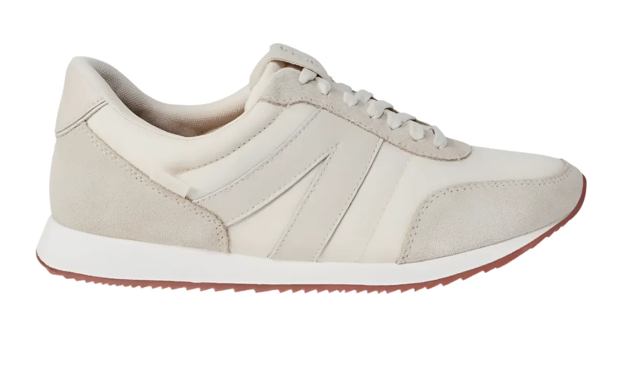 UNISEX KIZIK MILAN NYLON SNEAKER | BONE