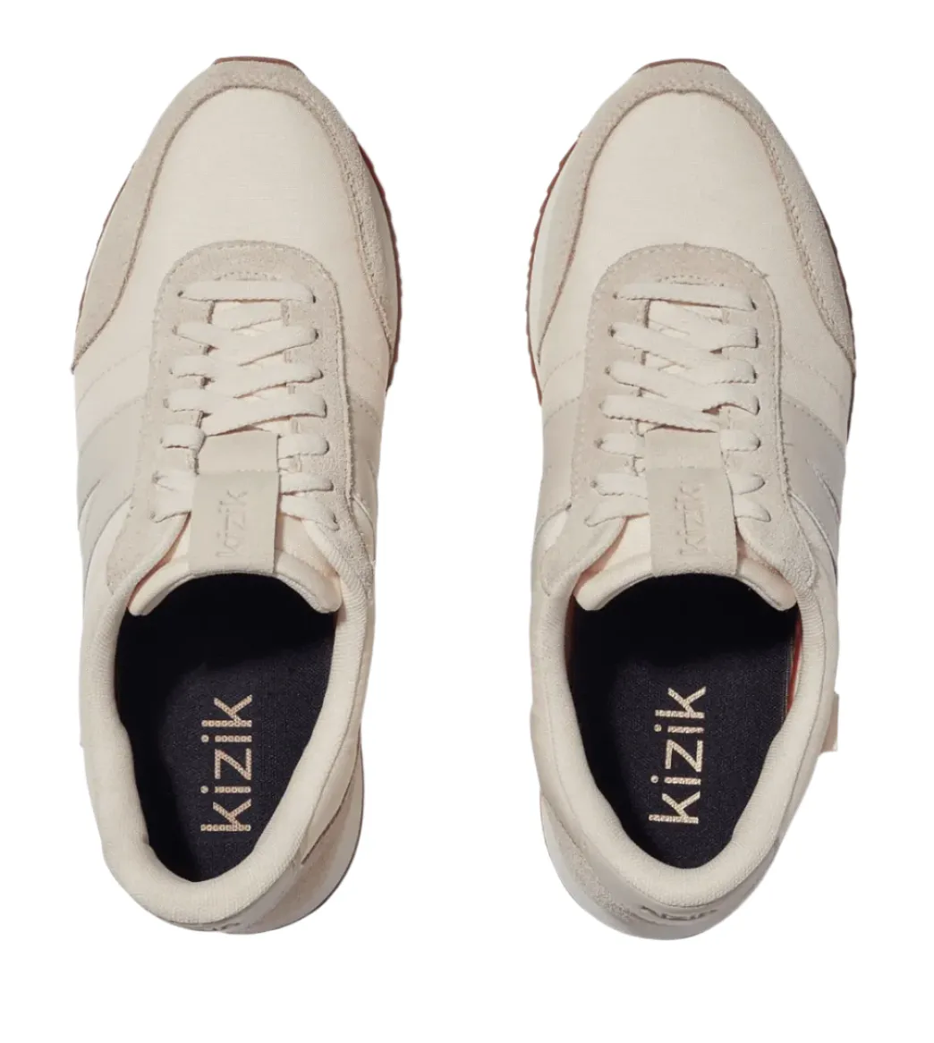 UNISEX KIZIK MILAN NYLON SNEAKER | BONE