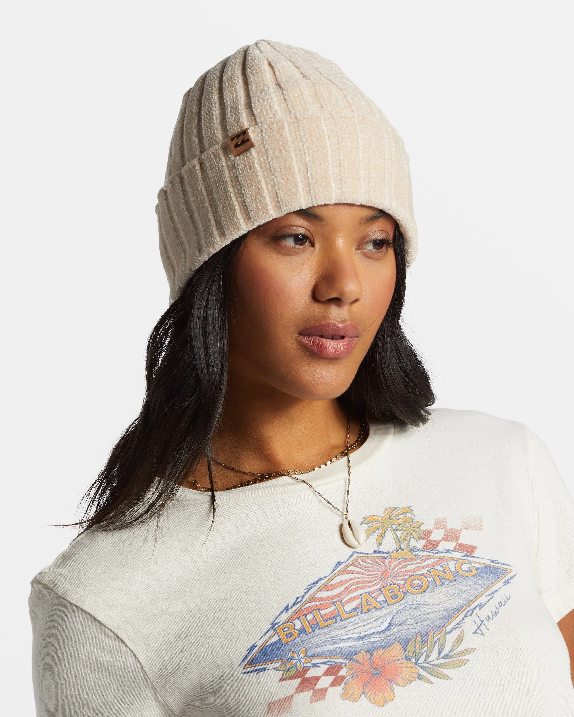 Warm Up Knit Beanie - White Cap