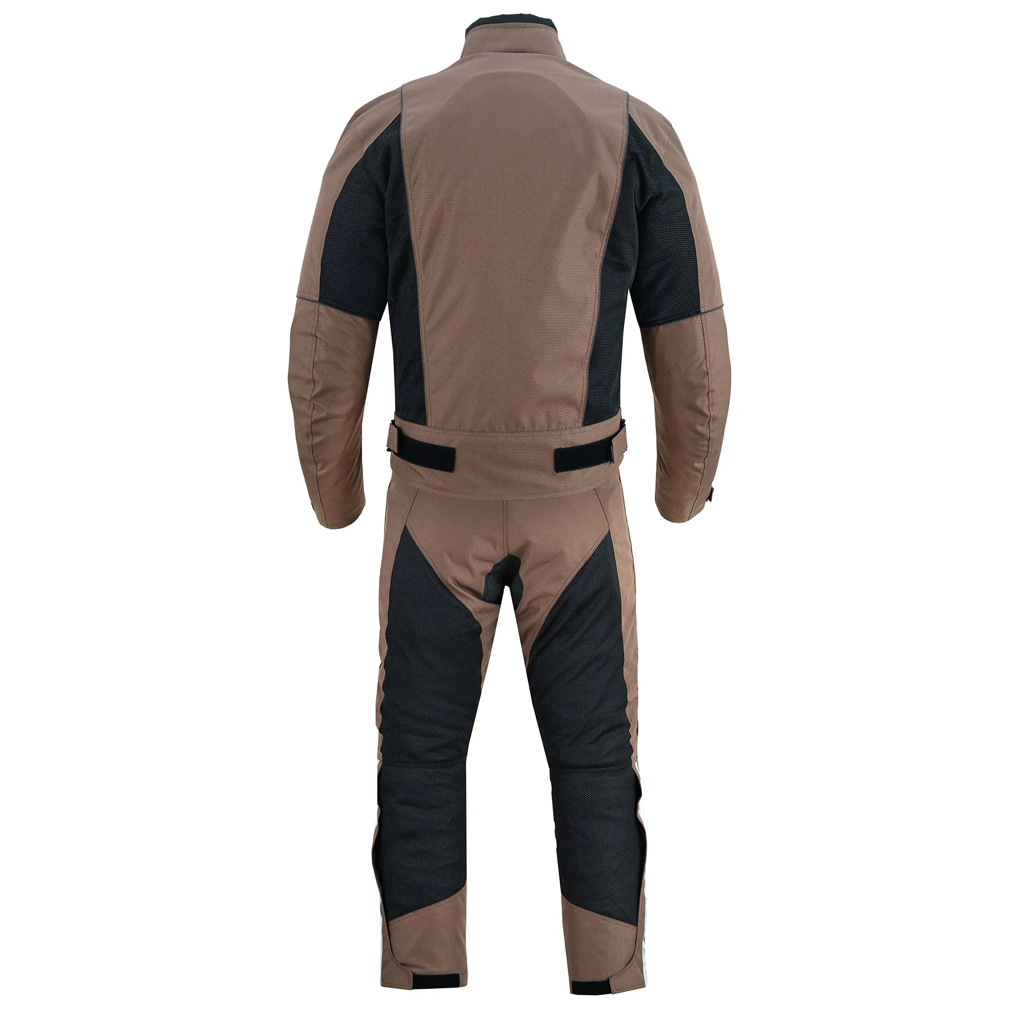 Warrior Gears® Air Mesh Motorbike Suits for Men, Breathable Textile Motorbike Jacket and Trouser with Removable Lining and CE Armours