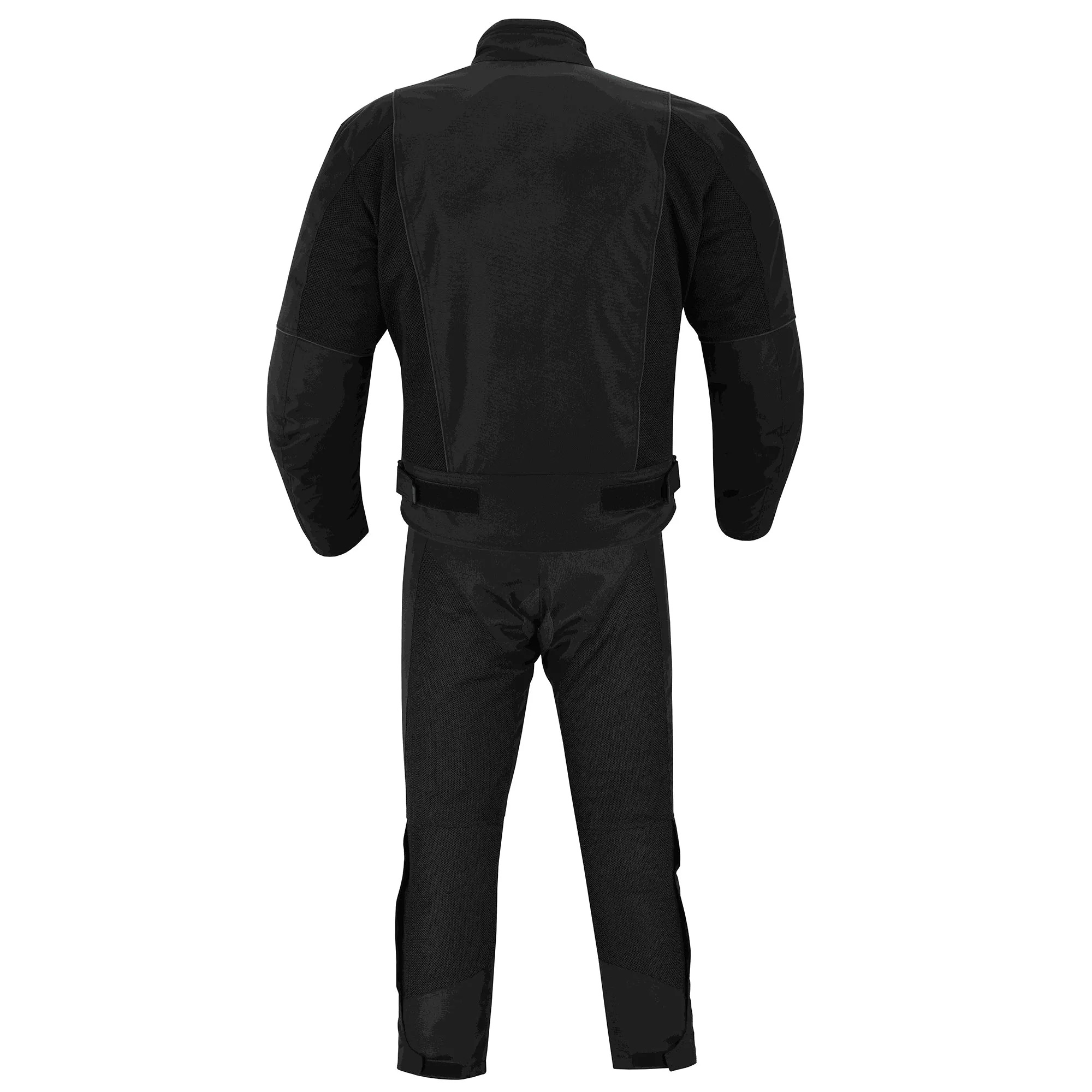 Warrior Gears® Air Mesh Motorbike Suits for Men, Breathable Textile Motorbike Jacket and Trouser with Removable Lining and CE Armours