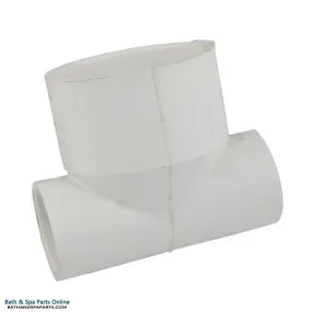 Waterway PVC Tee [1" Slip x 1" Slip x 2" Slip] (413-2100)