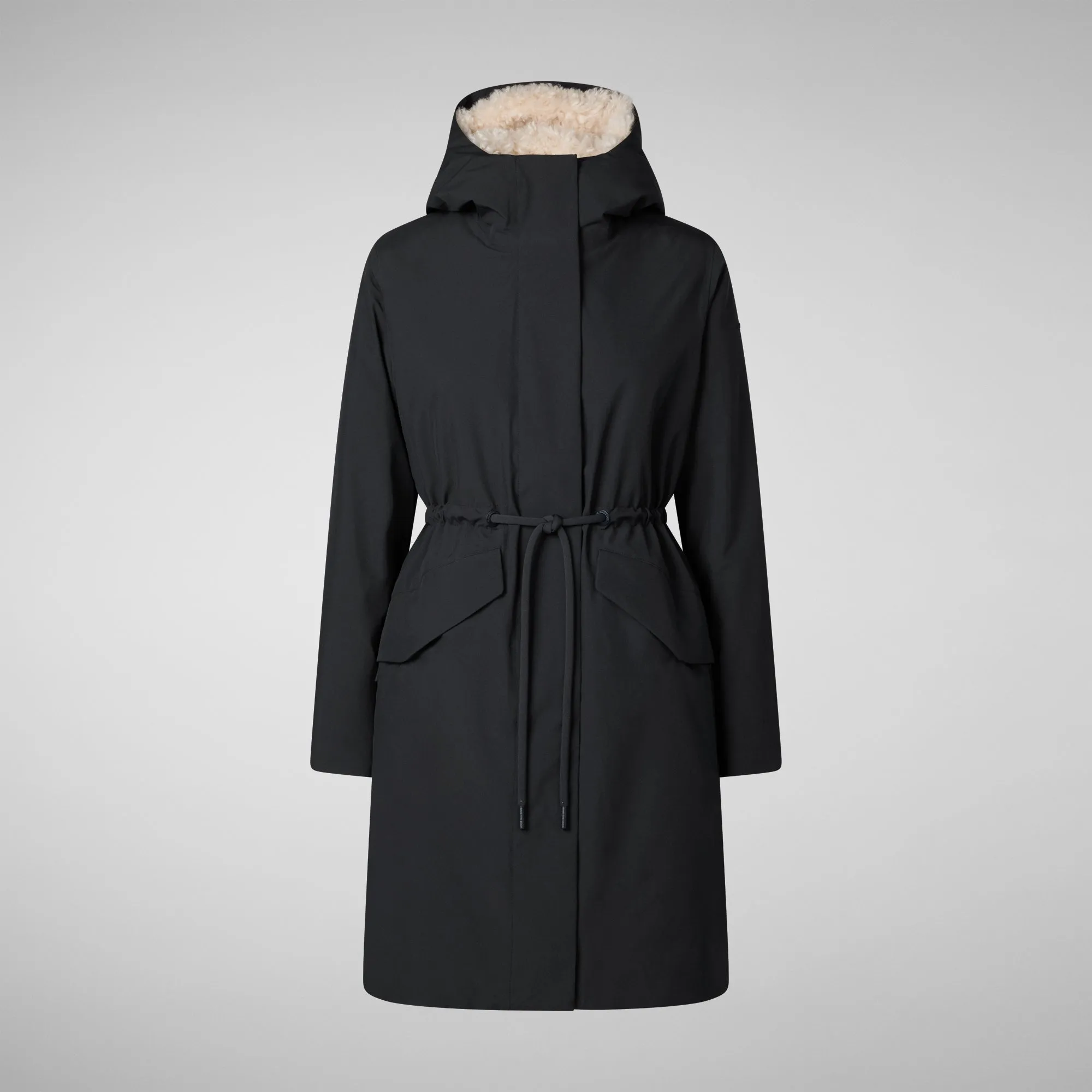 Women's parka Noelle in blue black