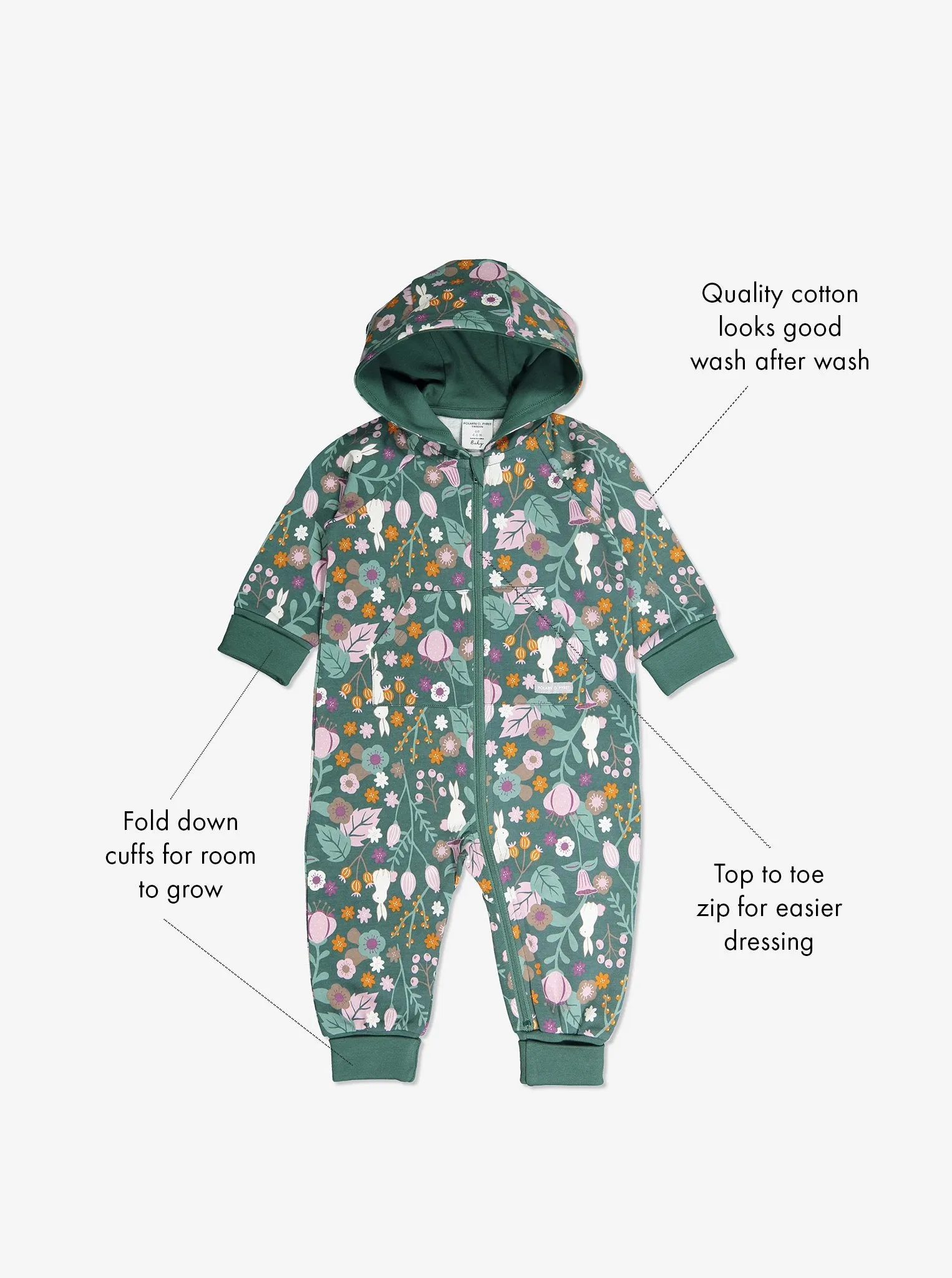 Woodland Newborn Baby Overall